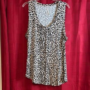 Stylish Leopard Print Tank Top